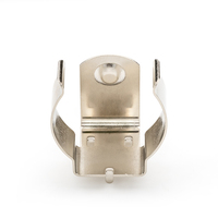 Clip de contact à ressort en acier nickelé pour pile bouton SMD SMT
