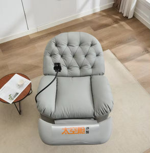 كرسي استرخاء للبالغين قابل للدوران 360 درجة، مبيعات ساخنة °   كرسي استرخاء دوار مع حامل للهاتف، كرسي استلقاء قابل للإمالة - Product Image 5