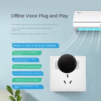 Télécommande vocale hors ligne Leaf Giant, contrôle universel des appareils infrarouges, contrôle vocal intelligent, climatisation, télévision, ventilateur