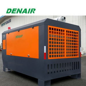 Capacità di 400 cfm DENAIR DACY Skid Montato Compressore D'aria Motore Diesel - Product Image 5