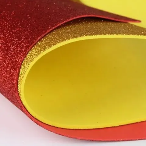 Schillernd glitzernd schaumstoff für diy 1,5 mm 1,8 mm 2 mm verschiedene farben schaumstoffblatt zum verkauf