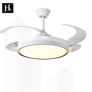 42 Inch Retractable <b>Ceiling</b> <b>Fan</b> New Design <b>Ceiling</b> <b>Fan</b> With Light Invisible Smart <b>Ceiling</b> <b>Fan</b> With Remote Control - Product Image 4