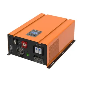 LCD power inverter with charger 75A 5kw 6kw 8kw 10kw 12kw converter dc to ac home solar system pure sine wave power inverter