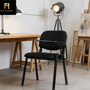 Chaise de bureau en cuir noir de luxe italienne, chaise de bureau de direction de luxe, chaise de bureau moderne pour le travail à domicile - Product Image 2