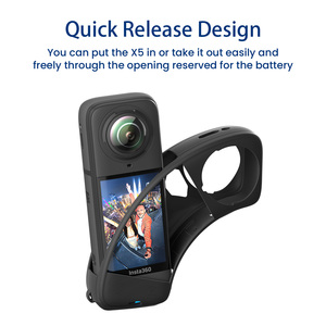 Amagisn Ốp bảo vệ silicon cho insta360 X5 nắp ống kính bảo vệ cơ thể chống trầy xước cho insta360 X5 Phụ Kiện máy ảnh thể thao - Product Image 3