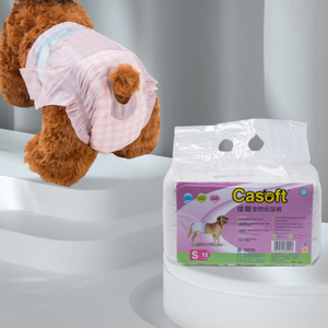 Chine vente en gros de couches jetables écologiques pour chien <span class=keywords><strong>chat</strong></span> qualité absorbante propre et douce formation incontinence rose couches pour animaux de compagnie - Product Image 1