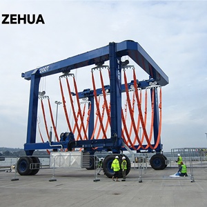 Zehua Kran 1-Tonnen Kleiner Mobiler Portalkran für Bootsheben und Yachten auf den Philippinen - Product Image 5