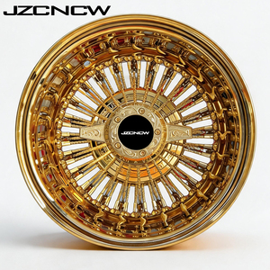 Ruedas de Alambre Doradas Personalizadas JZCNCW de 13 Pulgadas, 4x114.3, 4x100, 5x114.3, 5x112 mm para Autos Clásicos AD0512 AN5 AN9 W202 W203 W204 W124 B6 - Product Image 2