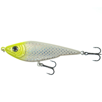 Leurre de pêche Motion Buster 6 pouces en ABS pour brochet, 150 mm 75 g, durable, avec hameçons triples, support OEM