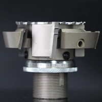 Tête de coupe à tenons indexable en carbure de tungstène pour le travail du bois, outil de jointure à doigts de type divisé, grain ultra-fin, pour fraiseuse à tiges