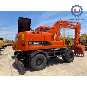 รถขุดล้อยาง Doosan DH150W-7 15 ตัน มือสองคุณภาพดี สำหรับซ่อมแซมถนนในเขตเทศบาล - ประหยัดน้ำมัน + ประสิทธิภาพสูง กำลังลดราคา - Product Image 2