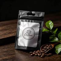 Sacs refermables en Mylar noir avec fenêtre transparente - 4,6x2,9 pouces, emballage anti-odeur et anti-humidité pour aliments, bijoux, petits articles