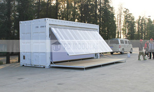 Casetta portacontainer in stile casolare Mobile Pop-up prefabbricata <span class=keywords><strong>casa</strong></span> modulo monooccupante a basso costo - Product Image 3