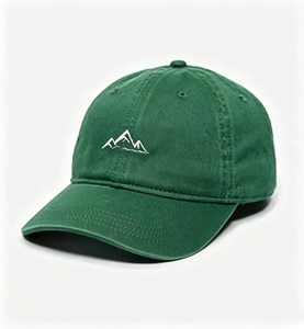 Custom Cotton Twill 5/6 Panel Adjustable Dad Hat Embroidered Logo Puff Printing Vintage Style Sports Streetwear Branding Wholesa - Product Image 1