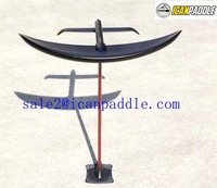 Nouvelle planche de surf hydrofoil en fibre de carbone et alliage d'aluminium, finition mate-brillante, grande aile, pour kitesurf et SUP Foil