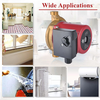 Pompe de circulation mini silencieuse à pression sanitaire automatique pour eau chaude instantanée RS20-12 pour la douche à domicile