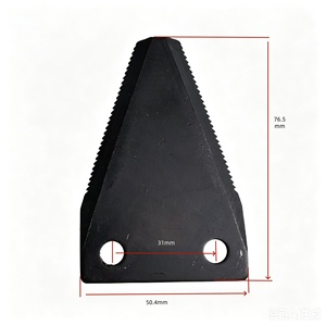 Cuchilla de Repuesto para <span class=keywords><strong>Segadora</strong></span> <span class=keywords><strong>BCS</strong></span> 50696 65Mn HRC48-58, Diseñada para Segadoras de Barra de Corte <span class=keywords><strong>BCS</strong></span>, Directo de Fábrica - Product Image 2