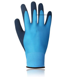 100% Waterpoof <b>Thermal</b> Fleece Lined Insulated Latex Coated Winter Warm Cold Resistant Grip <b>Work</b> <b>Glove</b> for Freezer Garden - Product Image 2