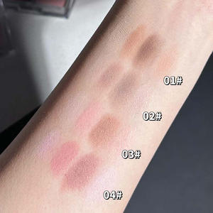 Herorange ชุดเครื่องสำอางพาเลทอายแชโดว์4สี, อายแชโดว์สีเนื้อแมตต์สีนู้ด - Product Image 3