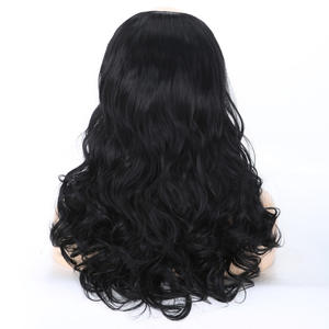Extensión <span class=keywords><strong>de</strong></span> cabello ondulado grande Pieza <span class=keywords><strong>de</strong></span> Peluca <span class=keywords><strong>de</strong></span> una pieza para dama - Product Image 2