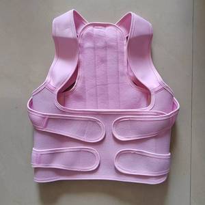 Lumbar Clavicle Support 4 Steel Plates Vertebral Corrector <strong>Shoulder</strong> Back Brace Support <strong>Straps</strong> Adjustable Posture Corrector - Product Image 6