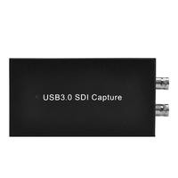 Ezcap262 Capturadora de Video SDI a USB3.0 UVC, Compatible con Transmisión en Vivo y Grabación de Video HD SDI a PC con Paso de Señal SDI