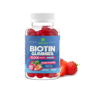 Nahrungs ergänzungs mittel Biotin Gummies für Haare Haut & Nägel Unterstützung Bleaching & Antioxidans Biotin Gummibärchen