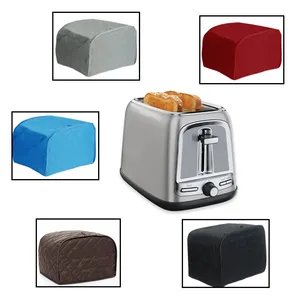 Housse de protection pour grille-pain, housse anti-poussière lavable pour grille-pain à <span class=keywords><strong>fentes</strong></span> larges 2/<span class=keywords><strong>4</strong></span> tranches, housse de protection pour grille-pain <span class=keywords><strong>Cuisinart</strong></span> Kitchenaid - Product Image 2