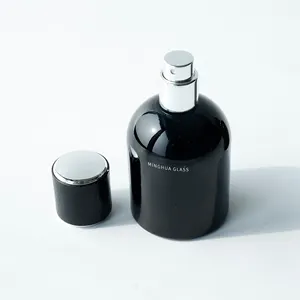 리필 향수병 포장 사용자 정의 럭셔리 클리어 50ml 100ml 빈 여행 휴대용 스프레이 향수병