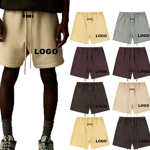 Pantalones Cortos Essentiel <span class=keywords><strong>Fear</strong></span> of God de Alta Calidad, Estilo Urbano, Cintura Media, Ajuste Holgado, Estampado con Letras Flocadas y Silicona, Cordón Ajustable - Product Image 6