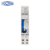 VOLTRIQ 16amp 220-250VAC Interruptor de temporizador Restablecimiento automático 24 horas 15 minutos Interruptor de temporizador mecánico Mini tipo