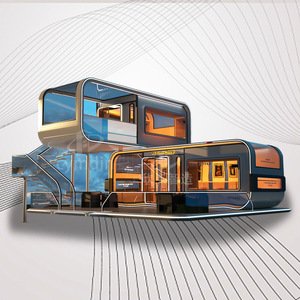 Casa Móvil Contenedorizada, Diseño Moderno, Remolque para Hotel, Uso en Campamentos - Product Image 1