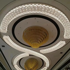 Custom Adjustable Crystal Art Chandelier for Luxury Hotel Lobby and Sales <strong>Office</strong>; High-end Unique <strong>Lighting</strong> <strong>Fixture</strong> 5kg - Product Image 3