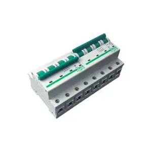 QJC-Sistema Solar PV MTS, interruptor de transferencia Manual de doble potencia, disyuntor MCB