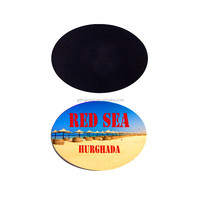 Aimant de réfrigérateur en résine artisanal 3D, chameau, plage d'Agadir, Maroc, mer Rouge, souvenir, aimant de réfrigérateur