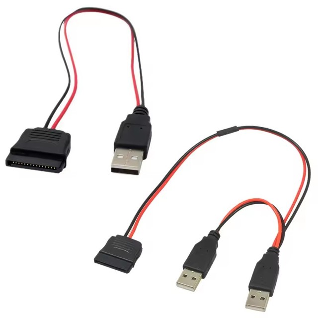 30CM USB to 15Pin SATA Power cable 2.5-inch SATA laptop hard disk Power cable Power cable SATA to USB