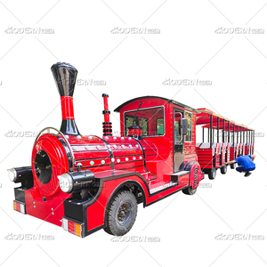 Factory Price Red 29-seat Trackless <b>Train</b> For Amusement Park Playground Family Fun Large Capacity Ride For All Ages For Sale - Product Image 1
