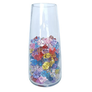 プラスチッククラッシュフェイクアイスロックプラスチックジェムジュエルアクリルストーンクリスタルビーズトレジャーアクリルプラスチックアイスストーン花瓶フィラー - Product Image 6