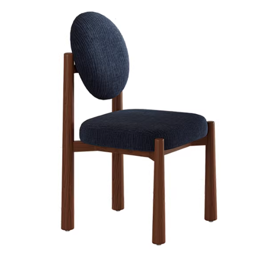 Blu Reale + Legno di Frassino Noce