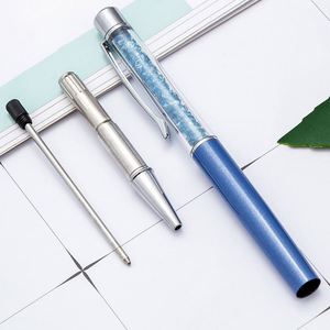 Stylo bille métallique de luxe de haute qualité, très vendu, personnalisé, avec logo publicitaire, cristal diamant, cadeau - Product Image 3