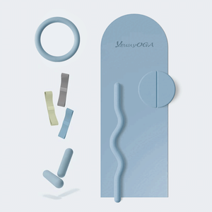 Tùy Chỉnh Yoga Pilates Thiết Lập Miễn Phí Trọng Lượng Sức Mạnh Thiết Bị Đào Tạo Vòm Hình Bầu Dục Sóng Mat Quả Tạ Tạ Con Lăn Nhà Sử Dụng Cao Su - Product Image 2