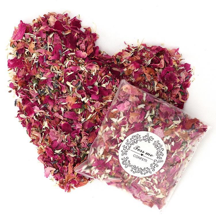 Lovebay Real Flower Head Handmade Dried