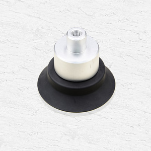 Ventouse de levage pneumatique à filetage 1/4 po, forte aspiration, patin souple, bride standard, application de diffusion statique - Product Image 1