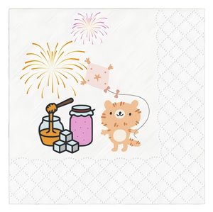 少量生産 カスタムロゴ入りバッグ ディナーナプキン 2プライ バージンウッドパルプ カラー印刷 OEMブランド ホテル レストラン 広告 4/6/8枚入り - Product Image 5