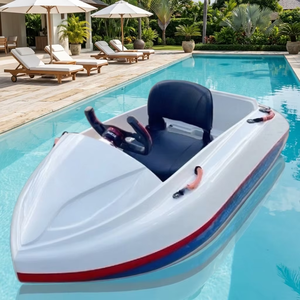 <span class=keywords><strong>Moto</strong></span> Acuática Eléctrica Comercial, Bote Inflable de Fibra de Vidrio con Pedales para Ejercicio Acuático, Velocidad Máxima de 50 km/h - Product Image 4