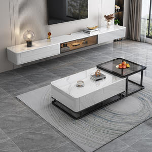 Meuble <span class=keywords><strong>Tv</strong></span> <span class=keywords><strong>mural</strong></span> de luxe, mobilier de salon, <span class=keywords><strong>support</strong></span> <span class=keywords><strong>Tv</strong></span> et Table basse en bois, meuble <span class=keywords><strong>Tv</strong></span> moderne - Product Image 2