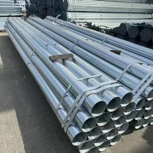 Tubo de acero galvanizado en caliente Tamaño 1/2 3/4 1 2 pulgadas Sch 40 ASTM A53 para construcción de línea de gas de fontanería de agua - Product Image 4