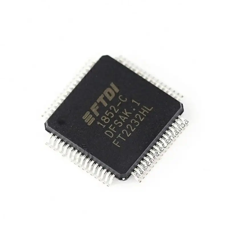 Оригинальный электронный компонент USB к последовательному порту FT2232HL-REEL FT2232HL FT2232 IC USB HS DUAL UART/FIFO 64-LQFP