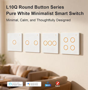 Interruttore Intelligente WiFi Lanbon L10Q con Pulsante Fisico per Controllo Manuale, Interruttore Luce Smart Home 1/<span class=keywords><strong>2</strong></span>/<span class=keywords><strong>3</strong></span>/4 Gang - Product Image 2