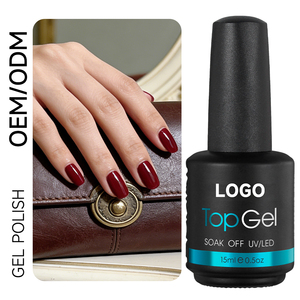 Vernis Gel Sans Résidu Effet Super Brillant Longue Durée, Vente en Gros, Fournitures pour Ongles, Marque Privée, Top Coat Très Demandé - Product Image 1